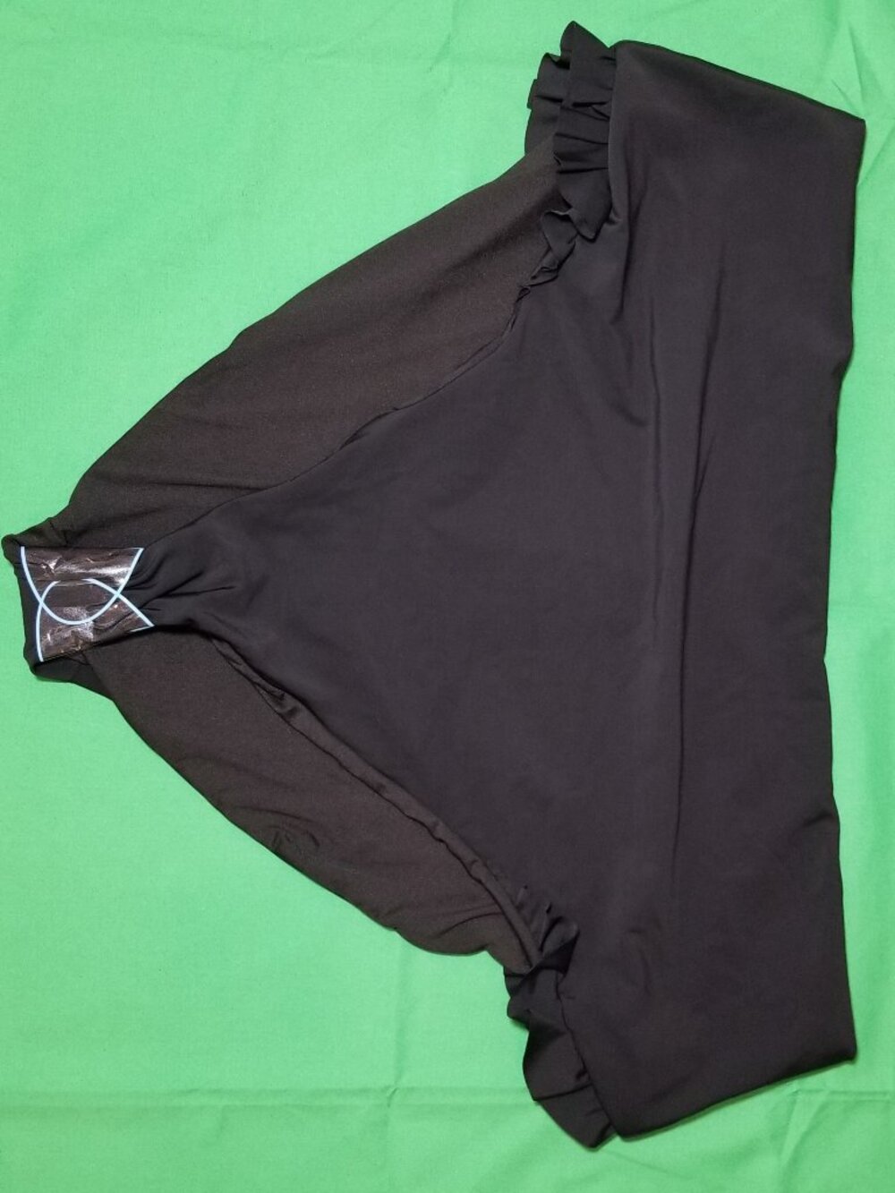 Asos Design Black Bikini Bottom Swimwear Size Plus 26 Vacation Beach Cheeky NWOT